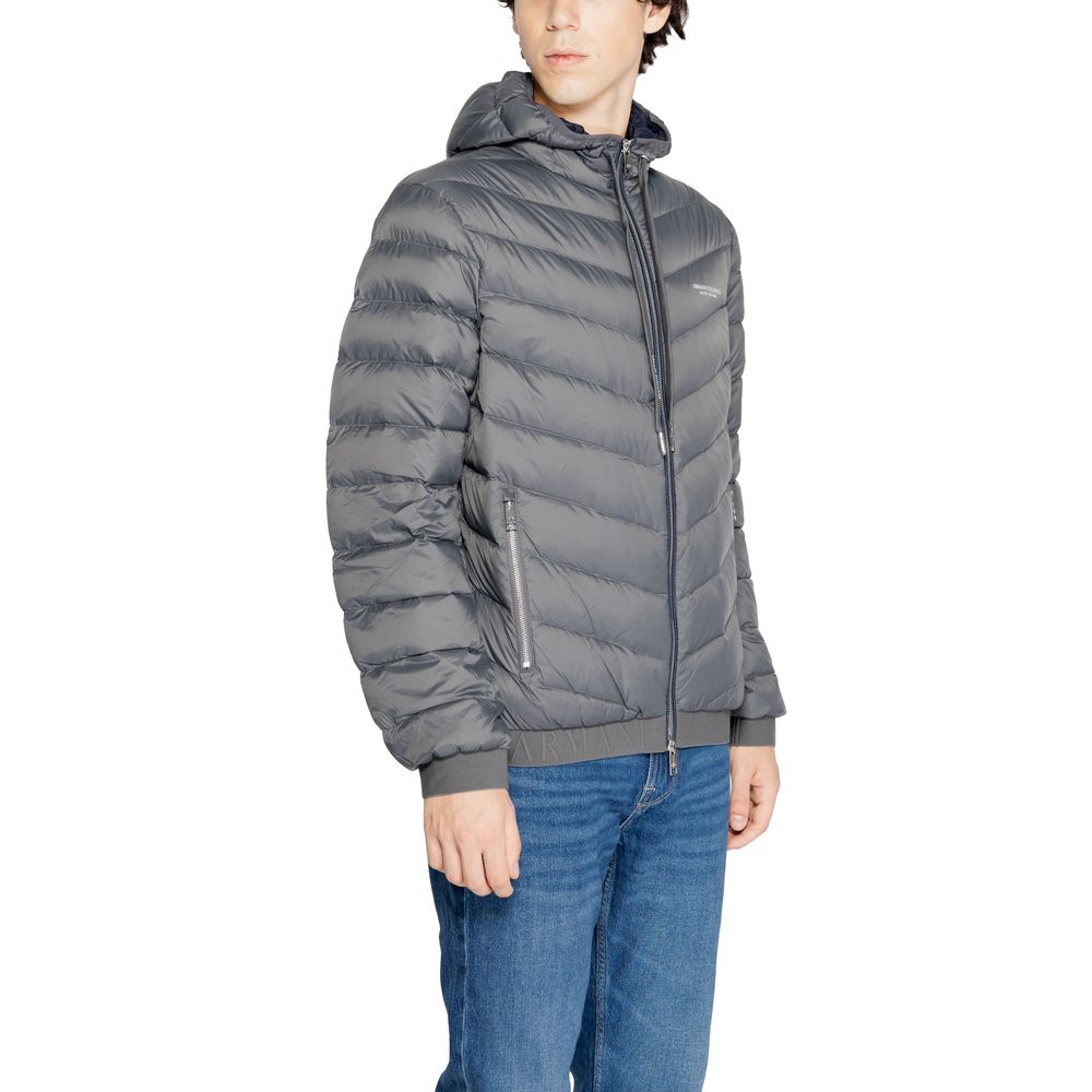 Vestes et manteaux en polyester gris Armani Exchange