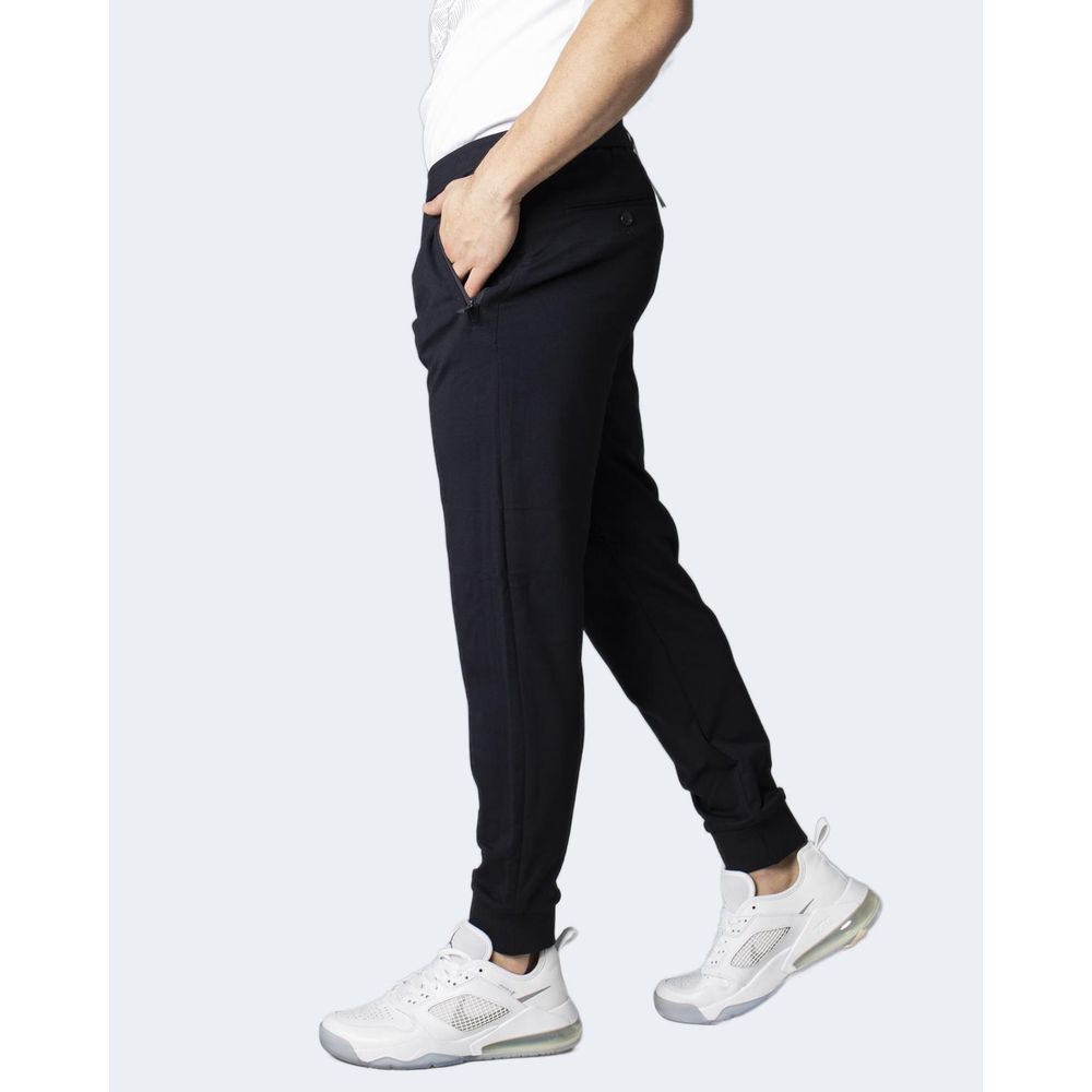 Pantalon skinny en viscose bleu Armani Exchange