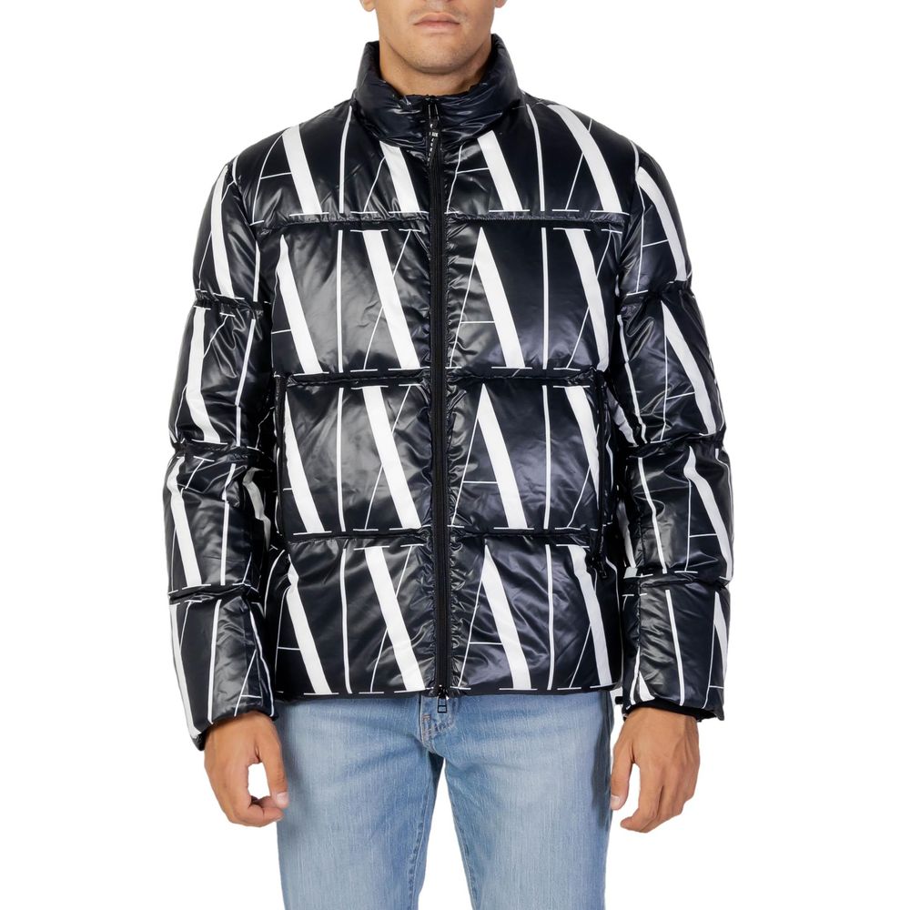 Vestes et manteaux en polyester noir Armani Exchange