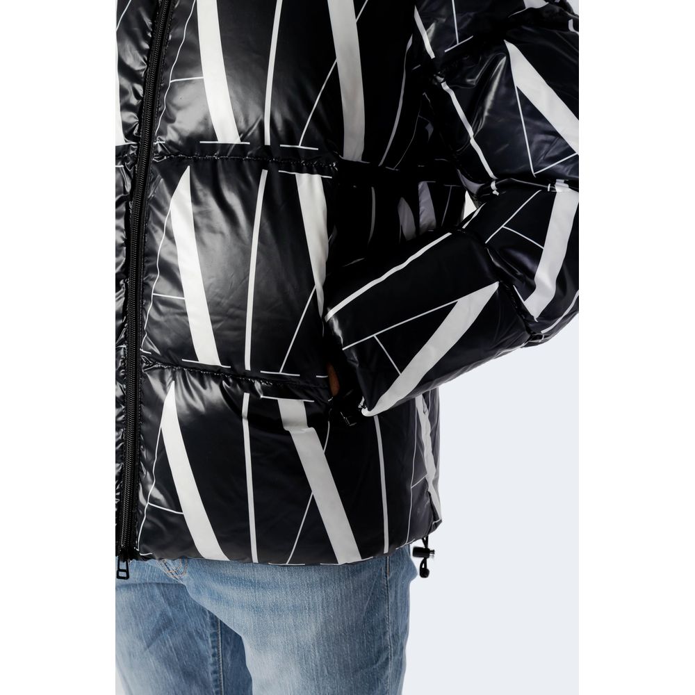 Vestes et manteaux en polyester noir Armani Exchange