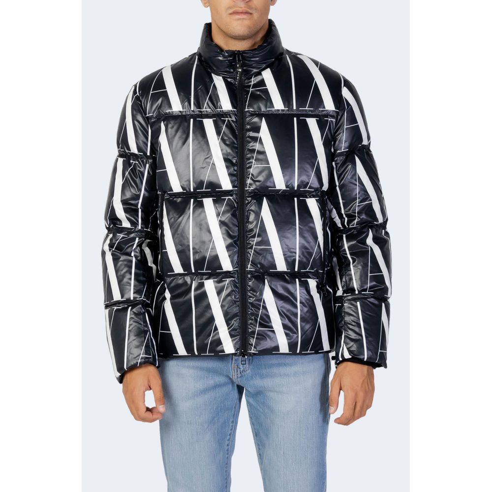 Vestes et manteaux en polyester noir Armani Exchange