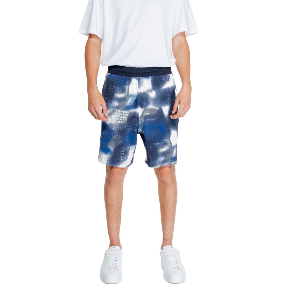 Bermuda en coton bleu Armani Exchange