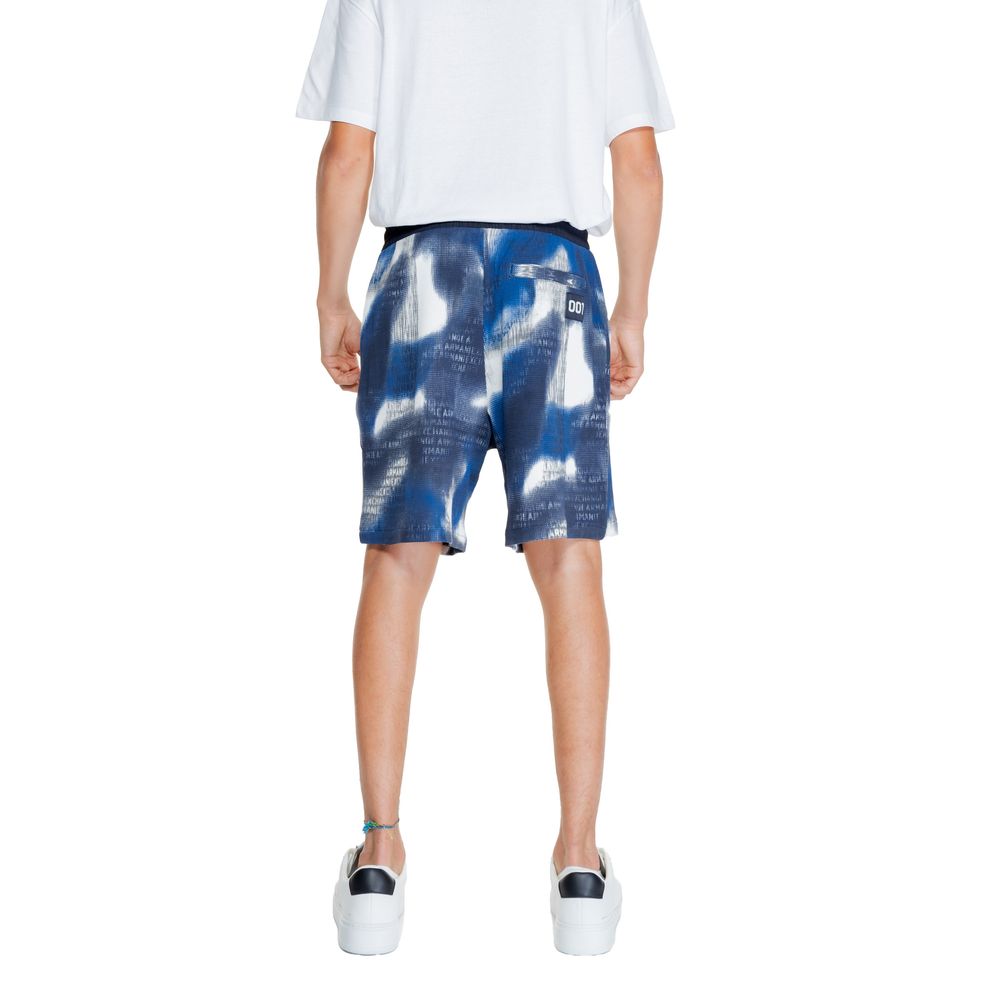 Bermuda en coton bleu Armani Exchange