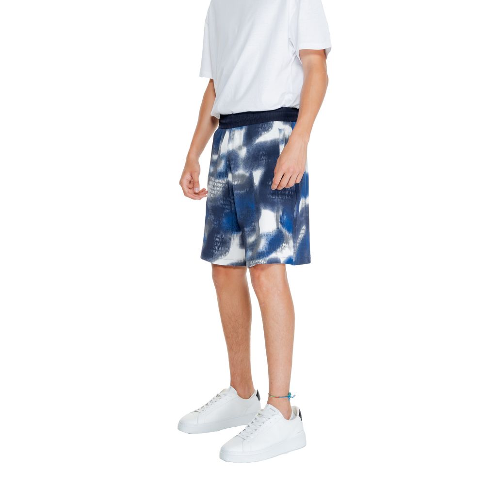 Bermuda en coton bleu Armani Exchange