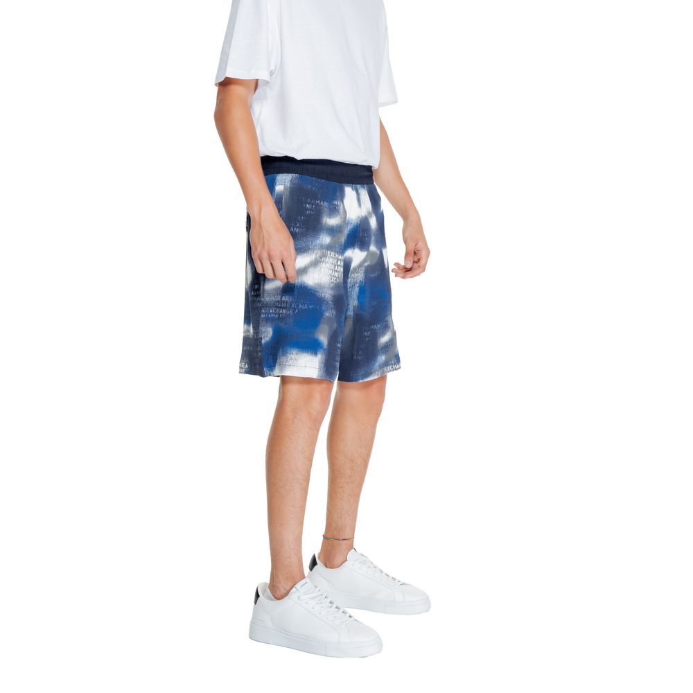 Bermuda en coton bleu Armani Exchange