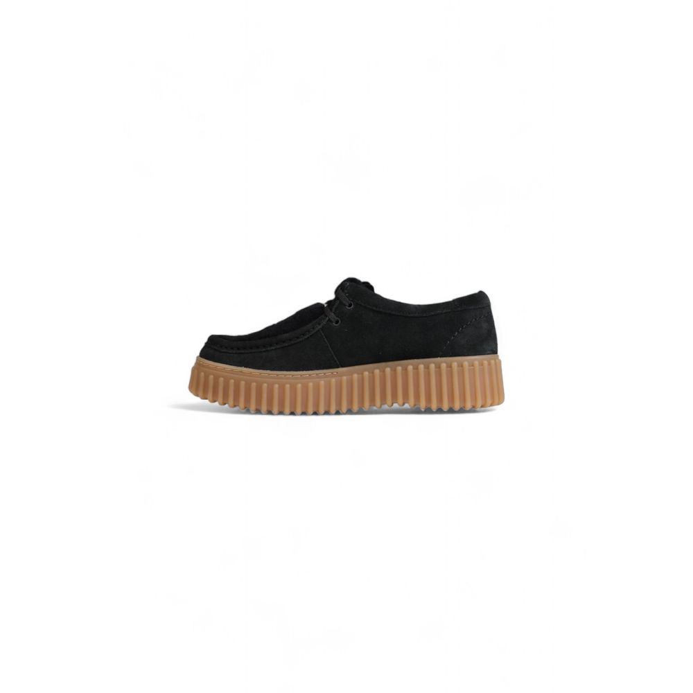 Chaussures plates Clarks en éponge noire