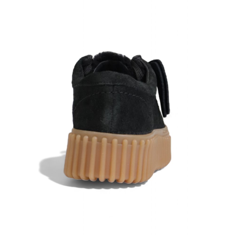Chaussures plates Clarks en éponge noire