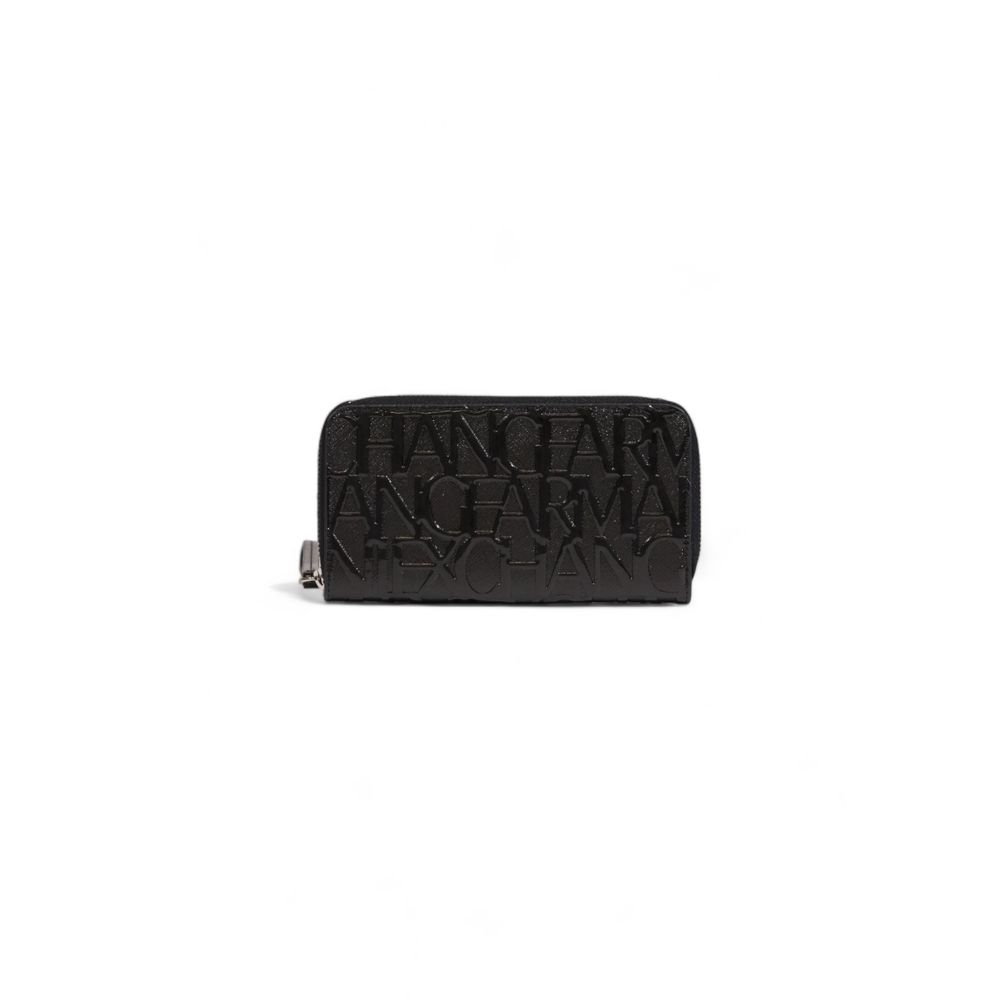 Portefeuille Armani Exchange en polyester noir