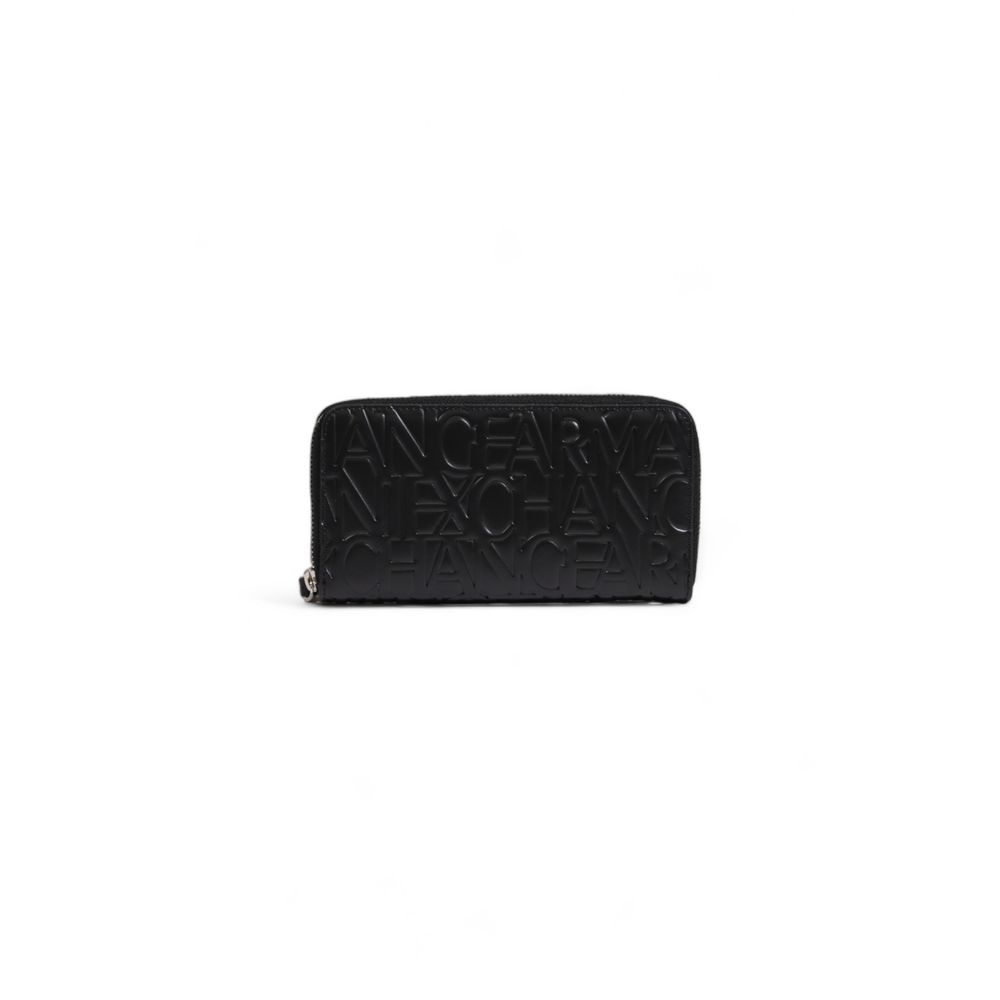 Portefeuille Armani Exchange en polyéthylène noir
