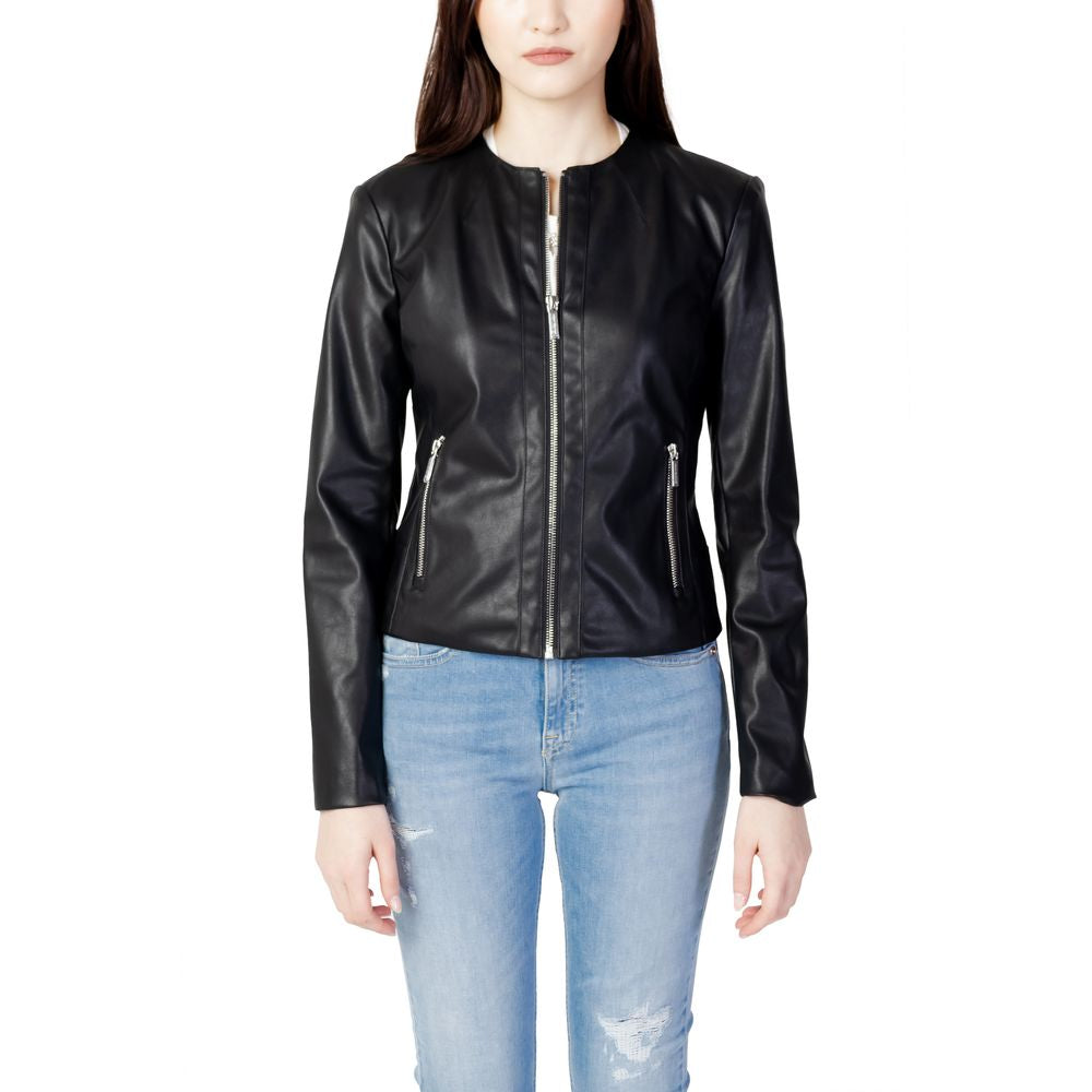Vestes et manteaux en polyester noir Armani Exchange