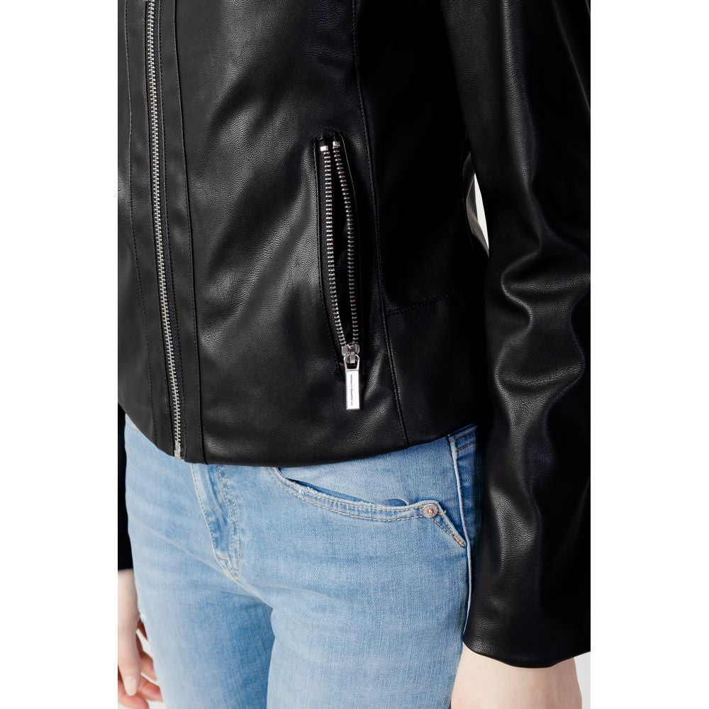 Vestes et manteaux en polyester noir Armani Exchange