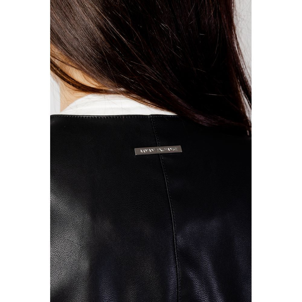 Vestes et manteaux en polyester noir Armani Exchange