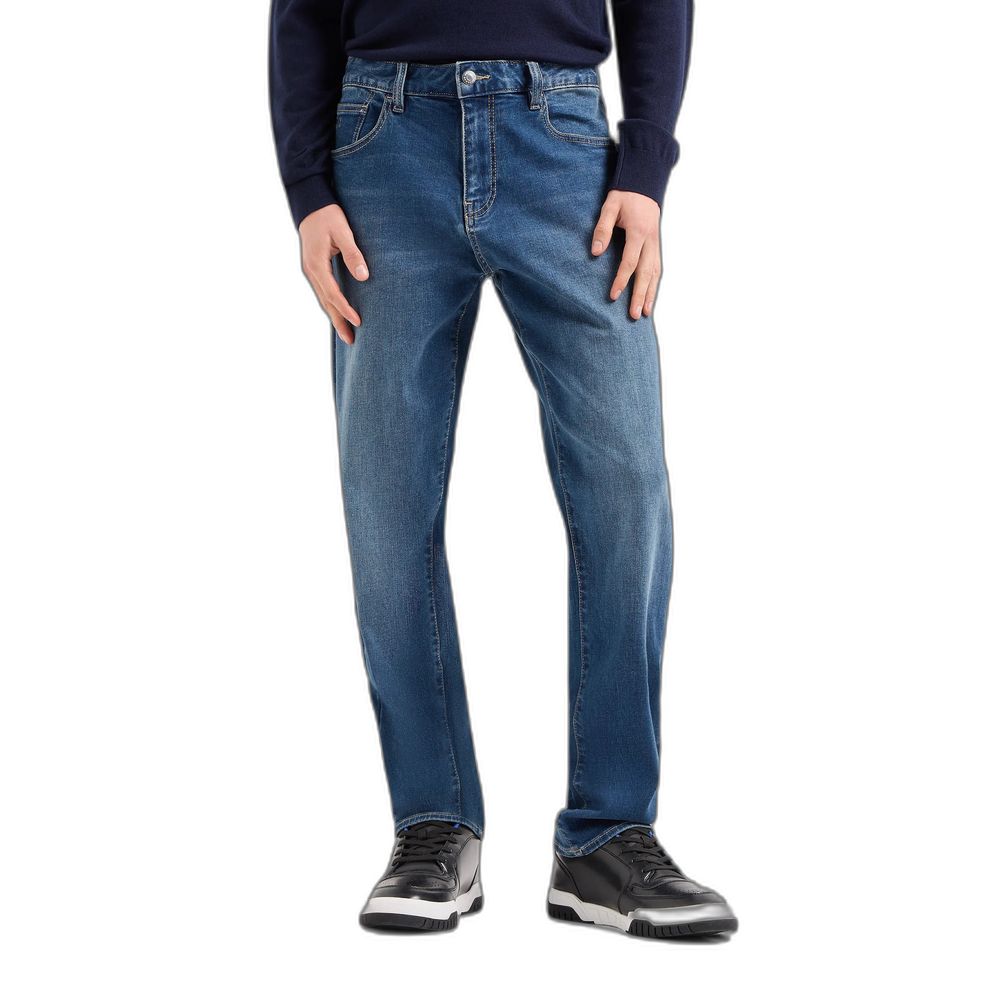 Jean et pantalon en coton bleu Armani Exchange