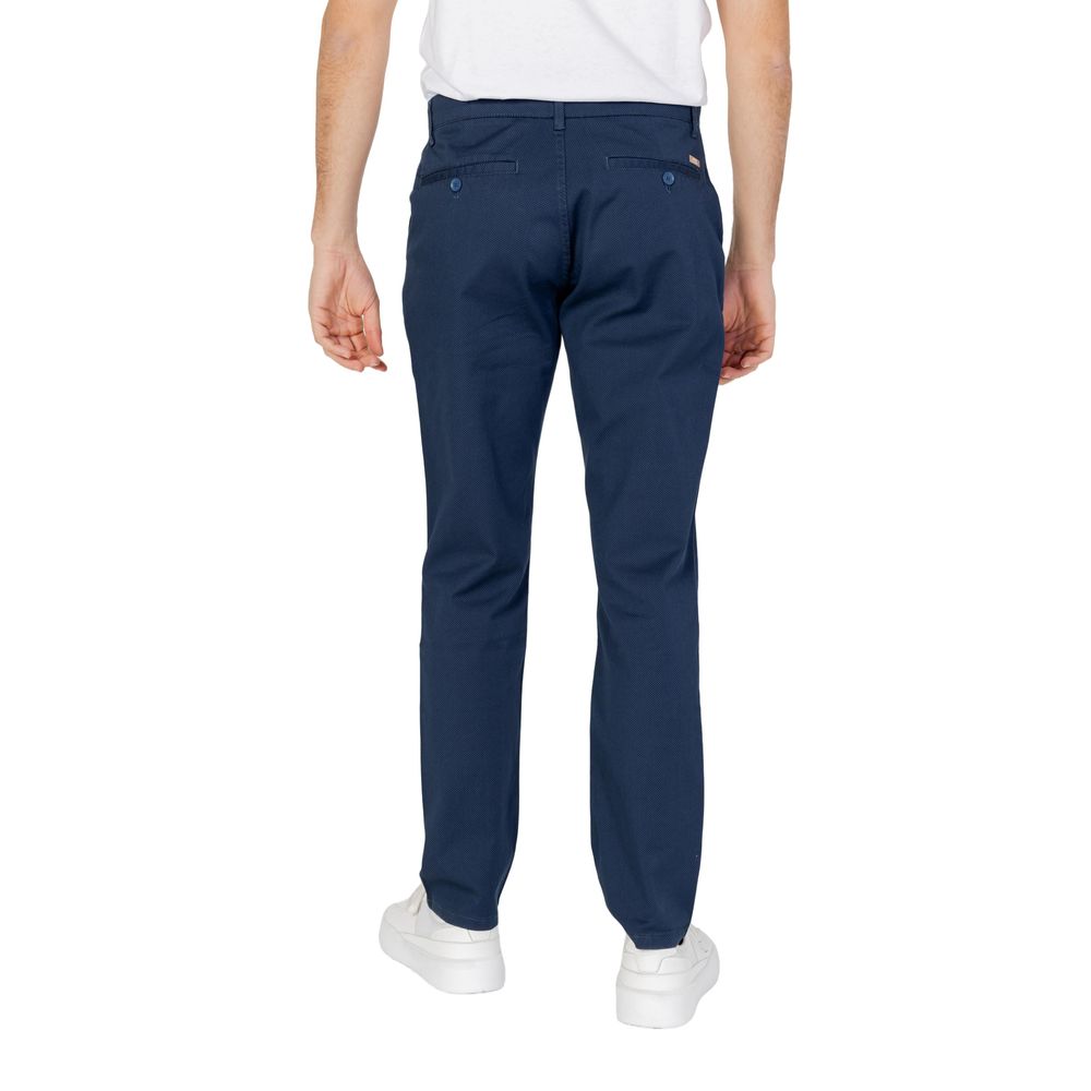 Pantalon en coton bleu Armani Exchange