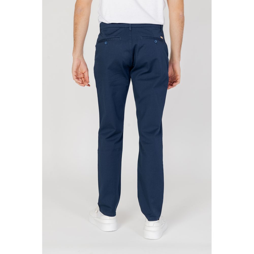 Pantalon en coton bleu Armani Exchange