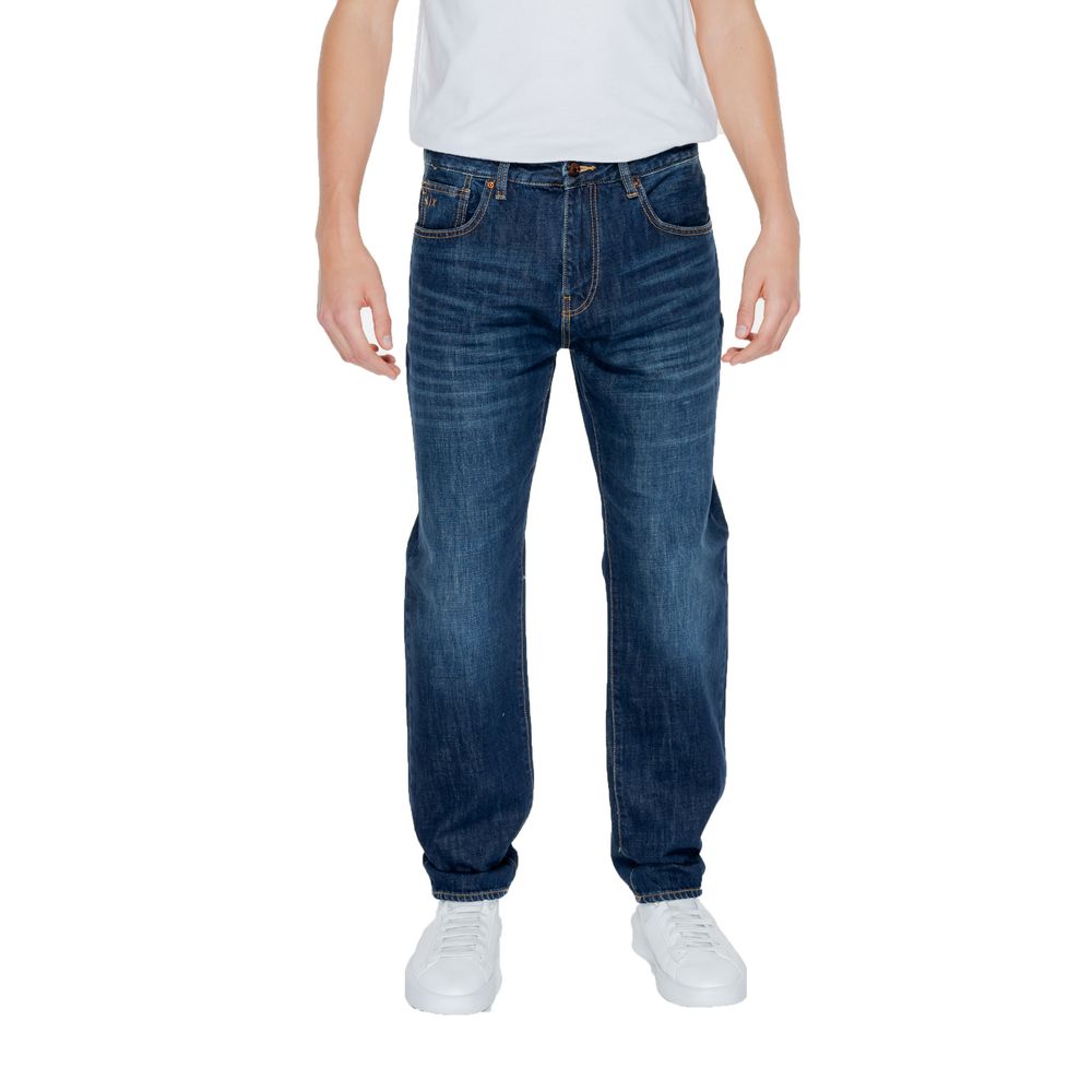 Jean et pantalon en coton bleu Armani Exchange