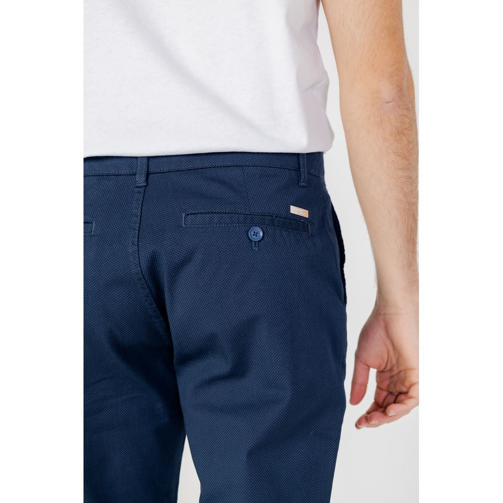 Pantalon en coton bleu Armani Exchange