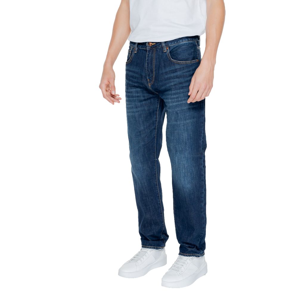 Jean et pantalon en coton bleu Armani Exchange