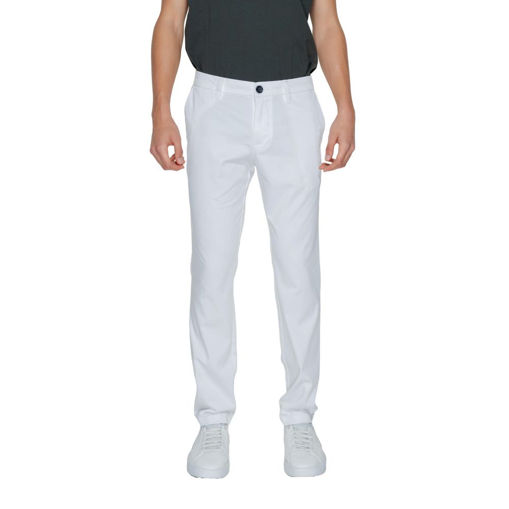 Pantalon en coton blanc Armani Exchange