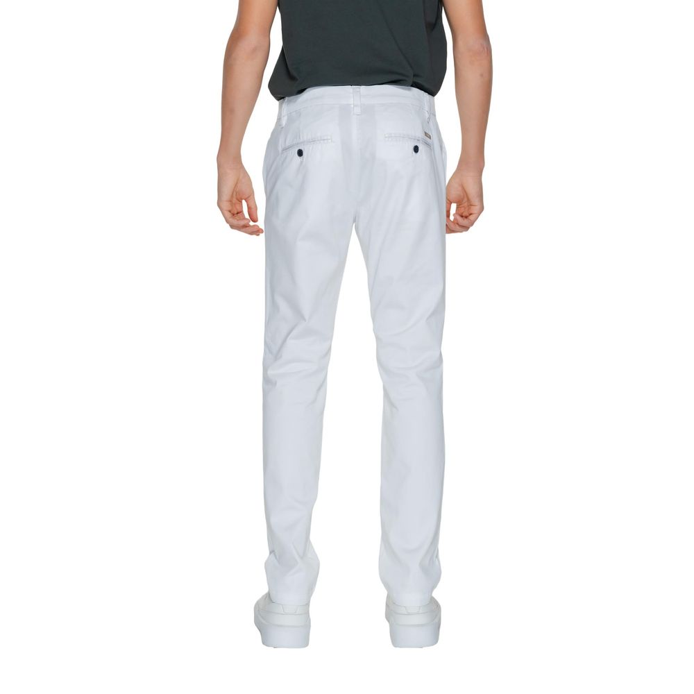 Pantalon en coton blanc Armani Exchange
