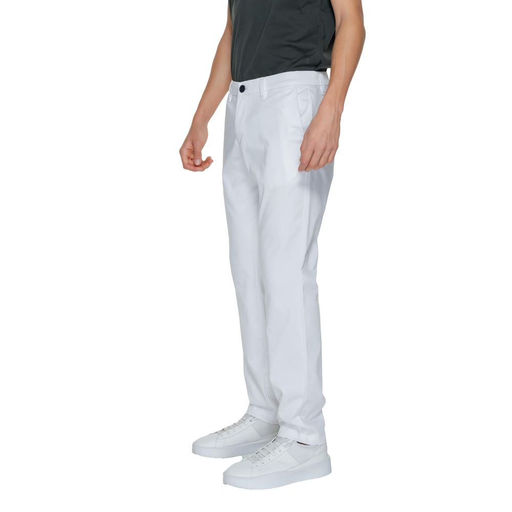 Pantalon en coton blanc Armani Exchange