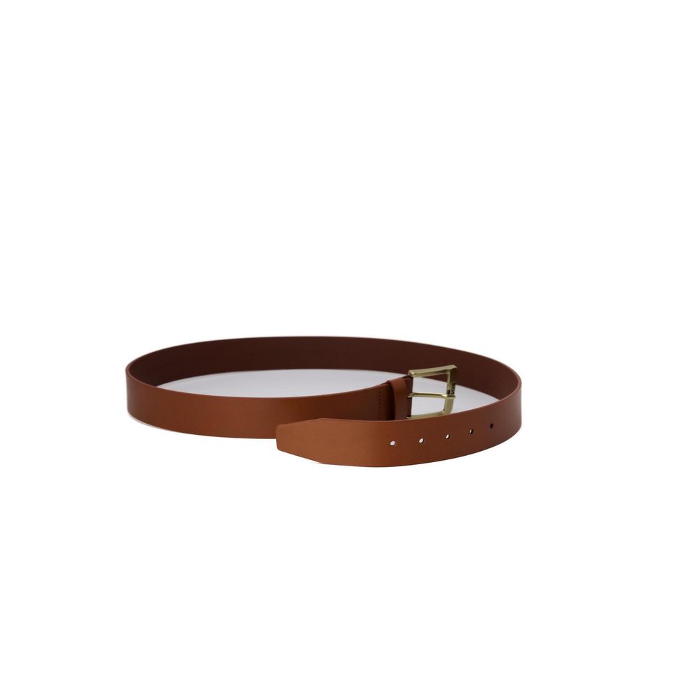 Ceinture en cuir beige Hugo Boss