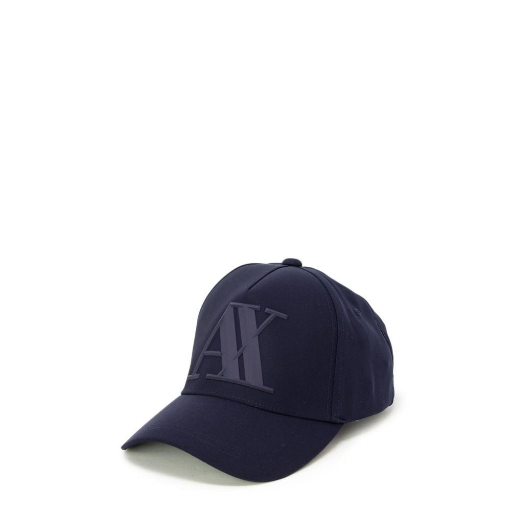 Casquette de baseball Armani Exchange en polyester bleu