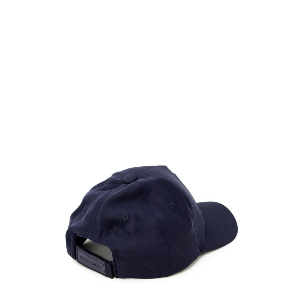 Casquette de baseball Armani Exchange en polyester bleu