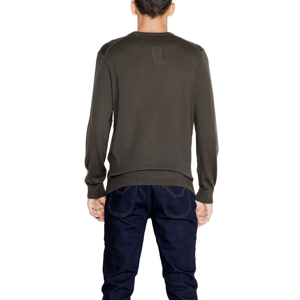 Pull en laine verte Armani Exchange