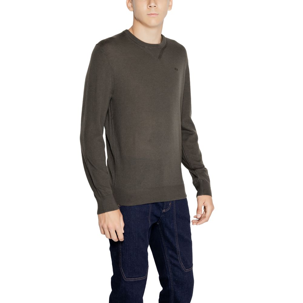 Pull en laine verte Armani Exchange