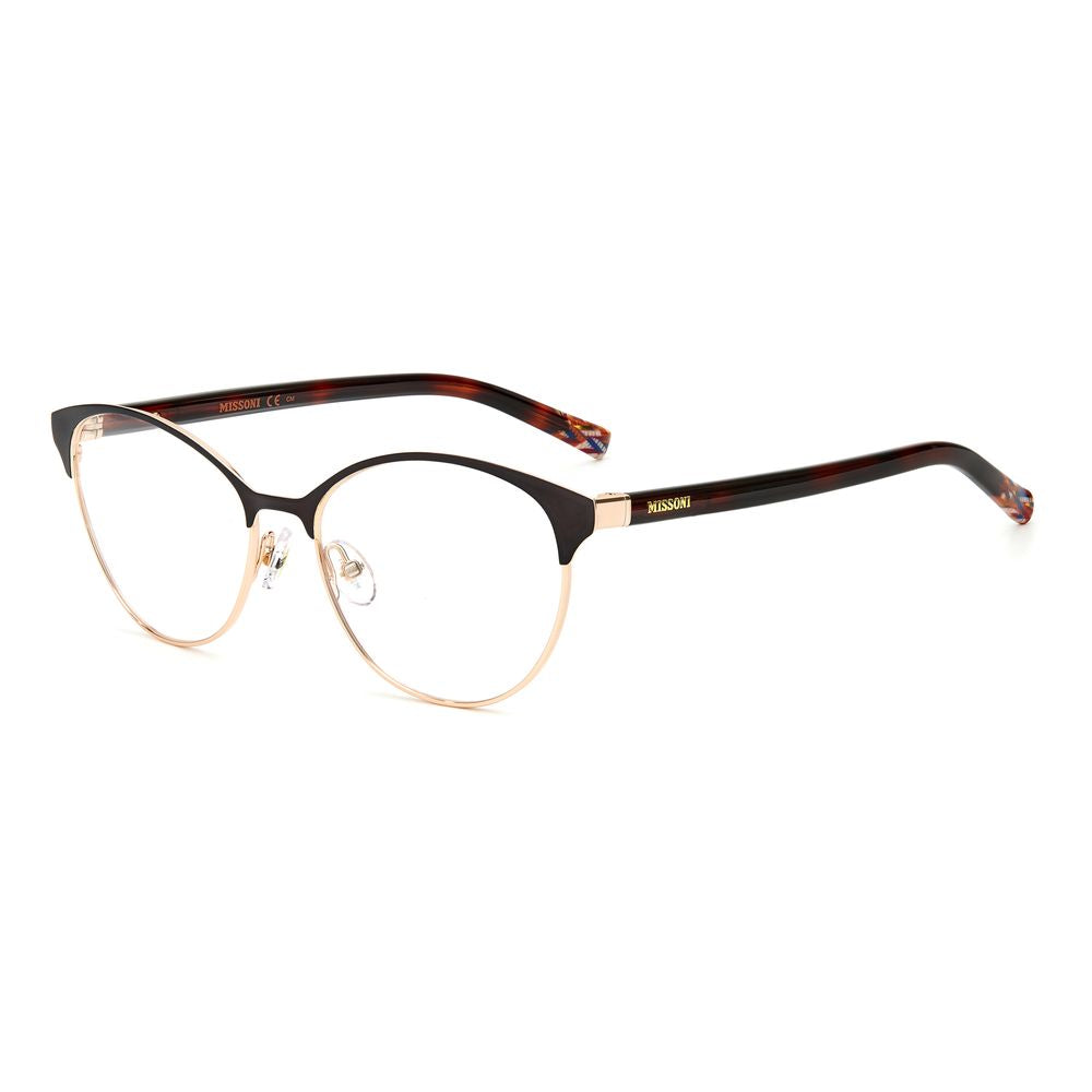 Missoni Brown Metal Glasses (Frames)