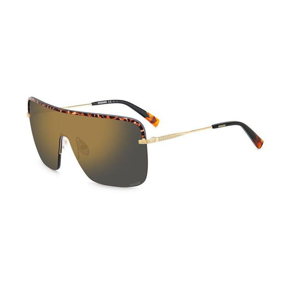 Lunettes de soleil Missoni en métal doré