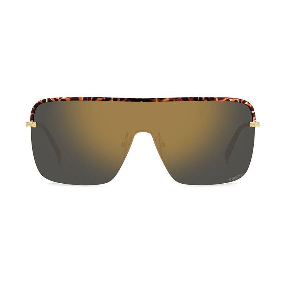 Lunettes de soleil Missoni en métal doré