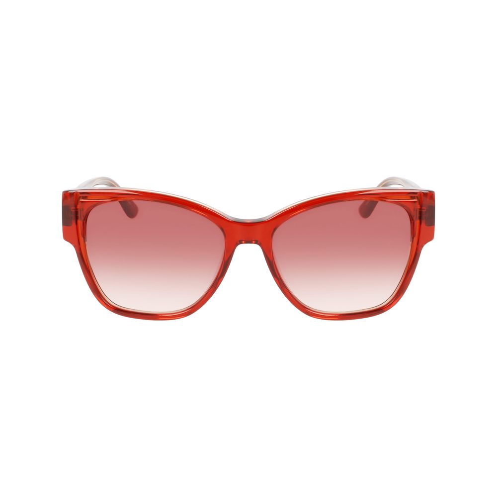 Lunettes de soleil en acétate orange Karl Lagerfeld
