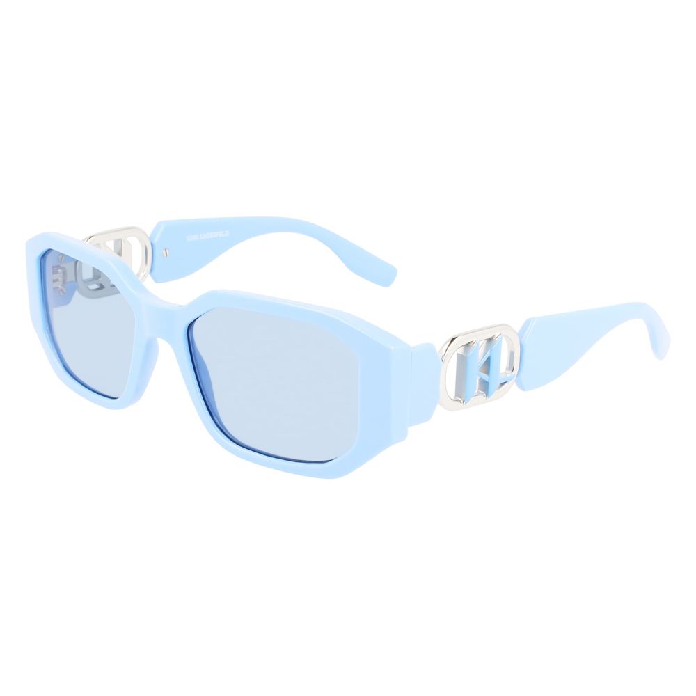 Lunettes de soleil bleues injectées Karl Lagerfeld