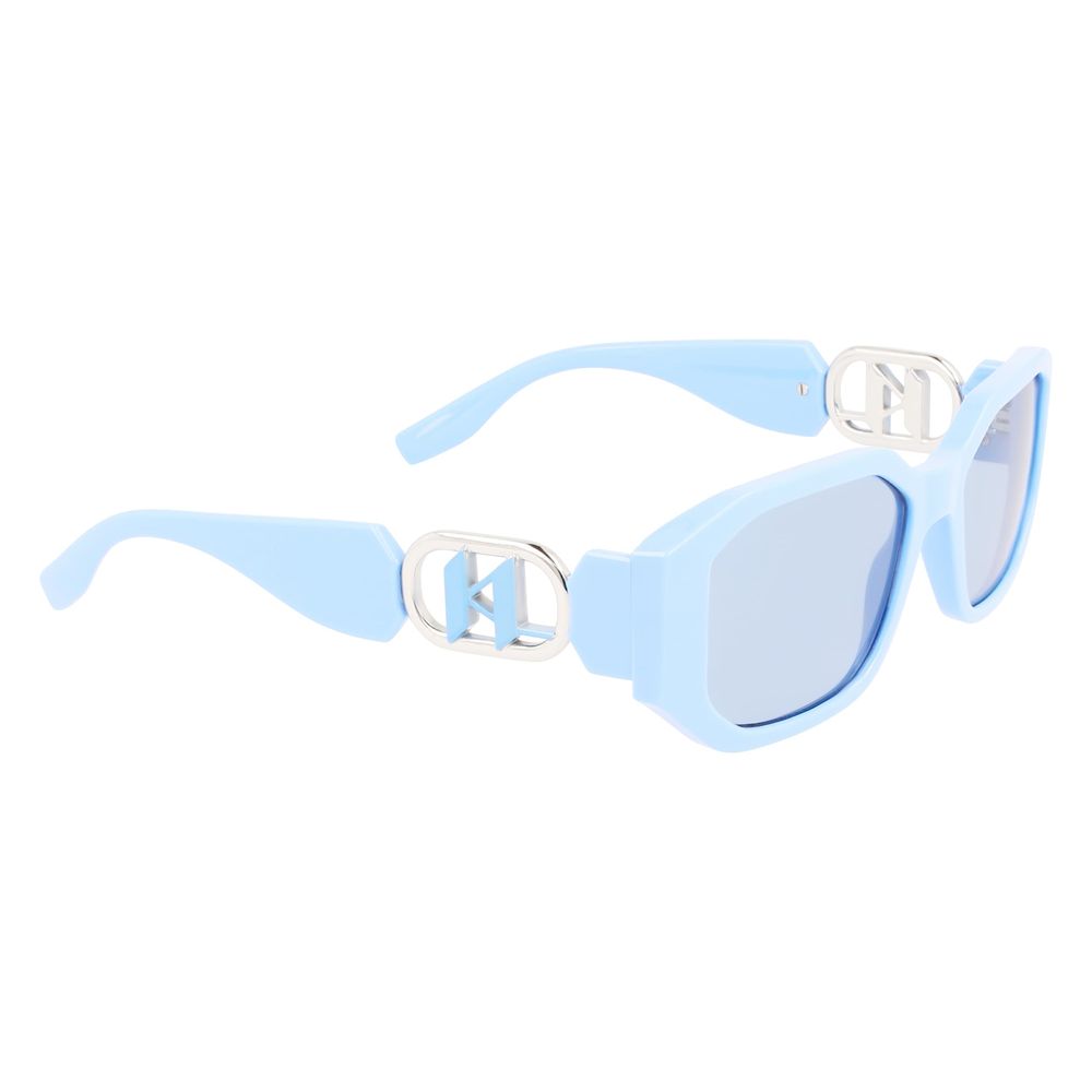 Lunettes de soleil bleues injectées Karl Lagerfeld