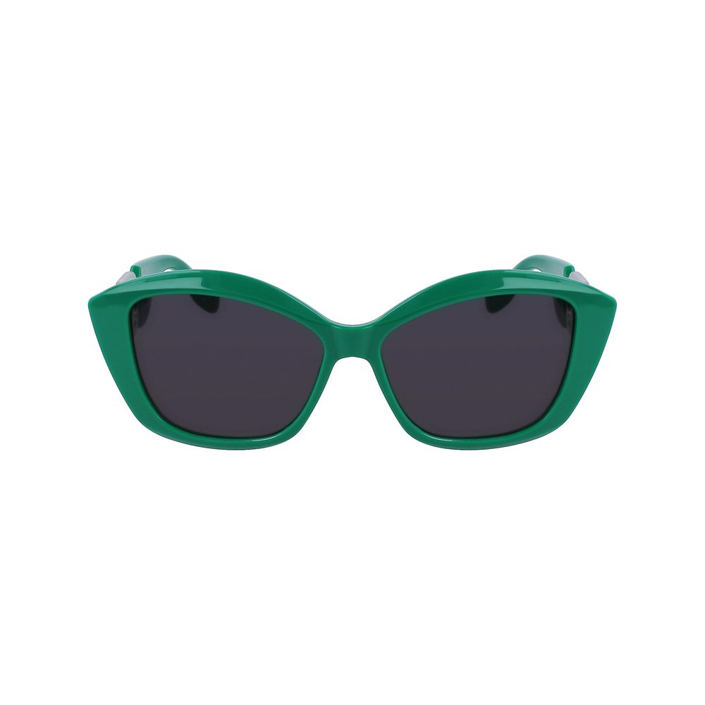 Lunettes de soleil injectées vertes Karl Lagerfeld
