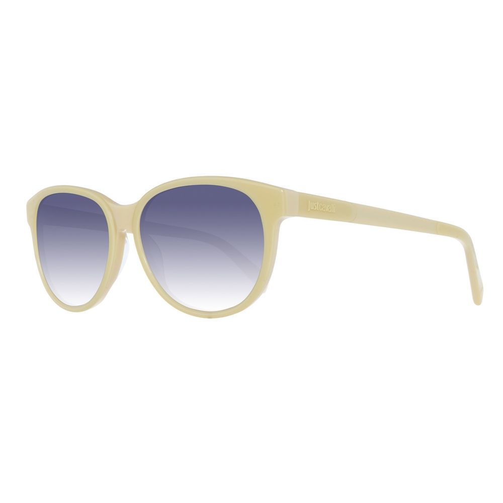 Lunettes de soleil en plastique jaune Just Cavalli