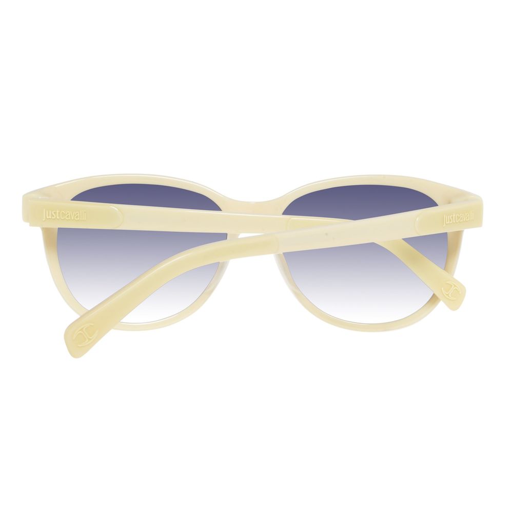 Lunettes de soleil en plastique jaune Just Cavalli