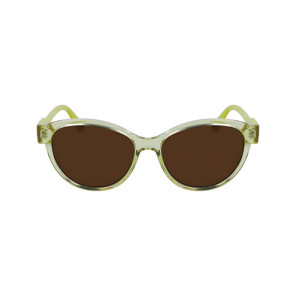 Lunettes de soleil injectées jaunes Karl Lagerfeld
