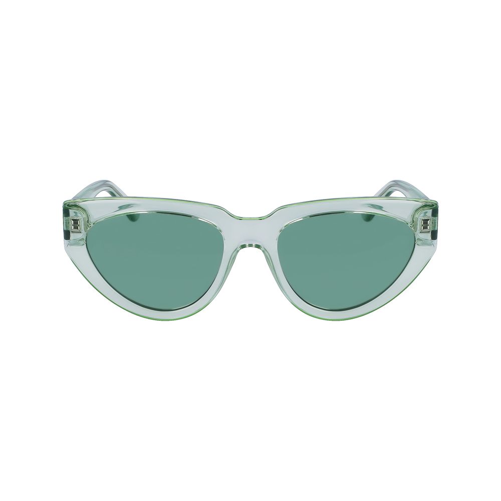 Lunettes de soleil injectées vertes Karl Lagerfeld