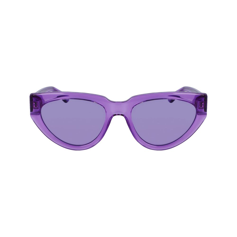 Lunettes de soleil injectées violettes Karl Lagerfeld