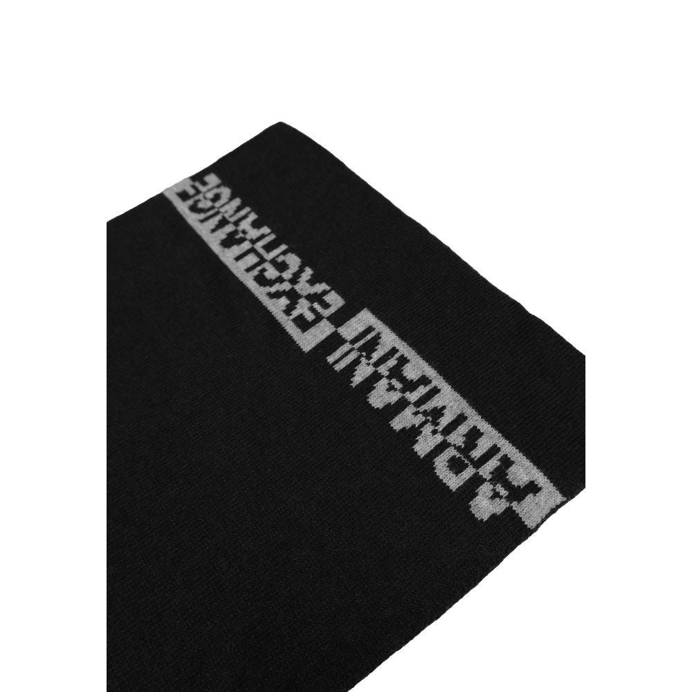 Écharpe en polyamide noire Armani Exchange