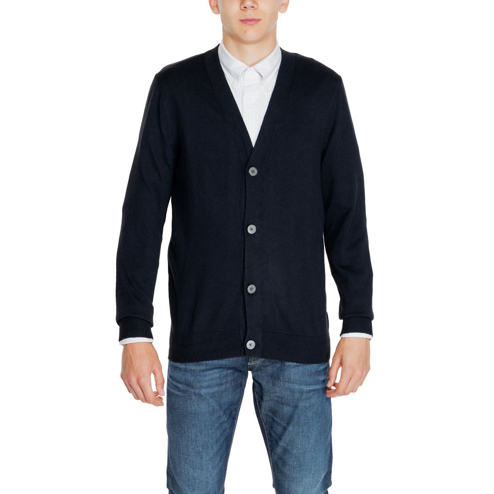 Cardigan en coton noir Jack Jones