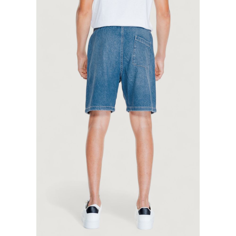 Bermuda en coton bleu clair Jack Jones