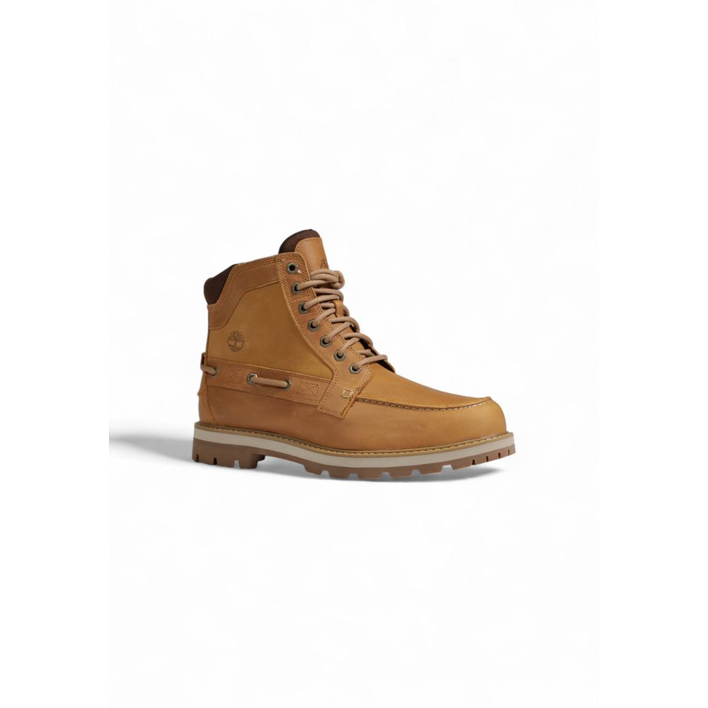 Richelieus et Derby en daim beige Timberland
