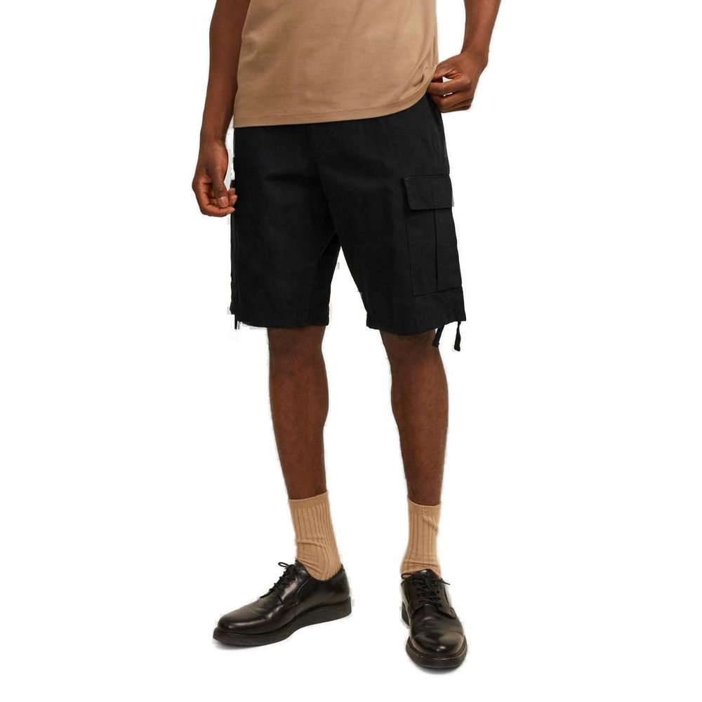 Bermuda en coton noir Jack Jones