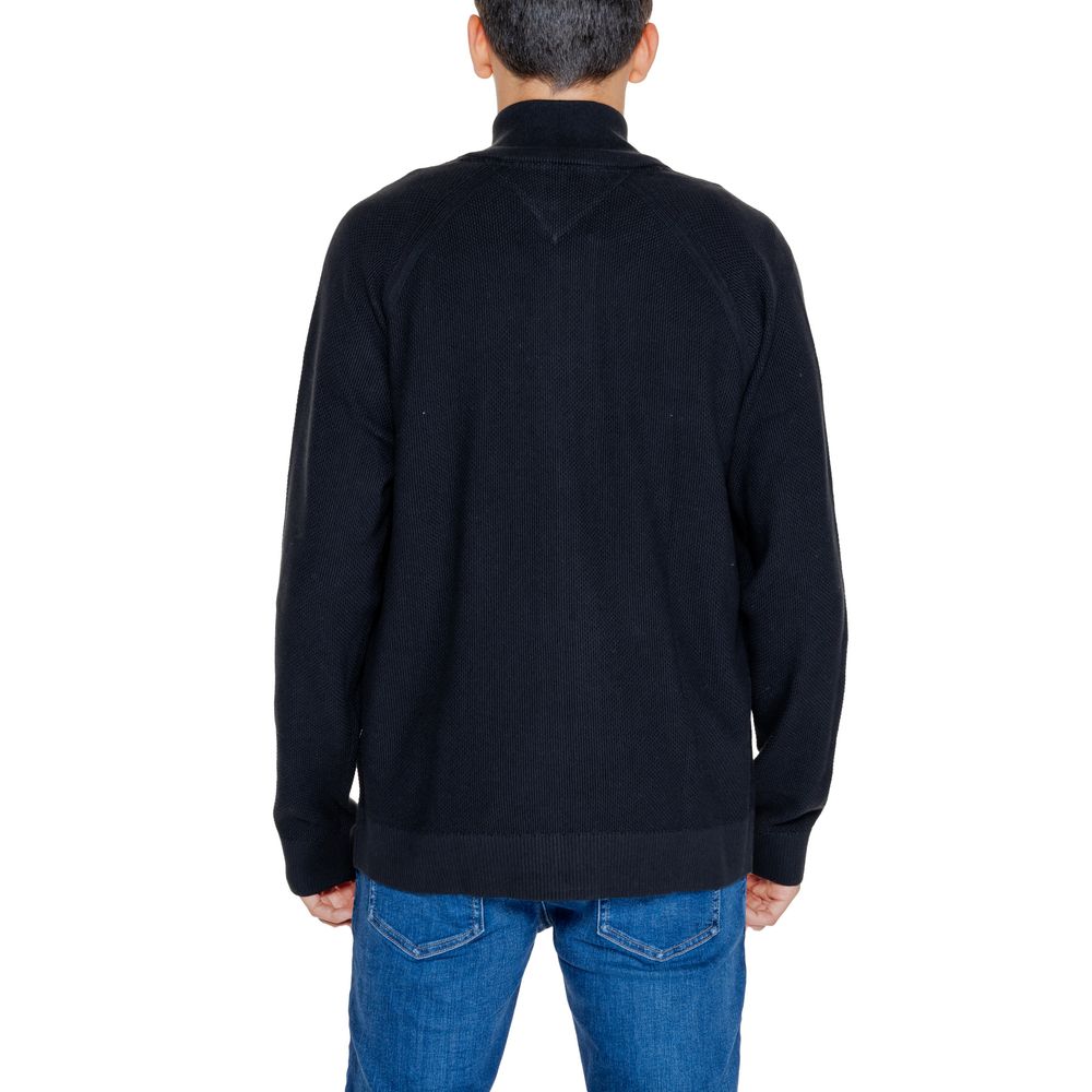 Cardigan en coton noir Tommy Hilfiger Jeans