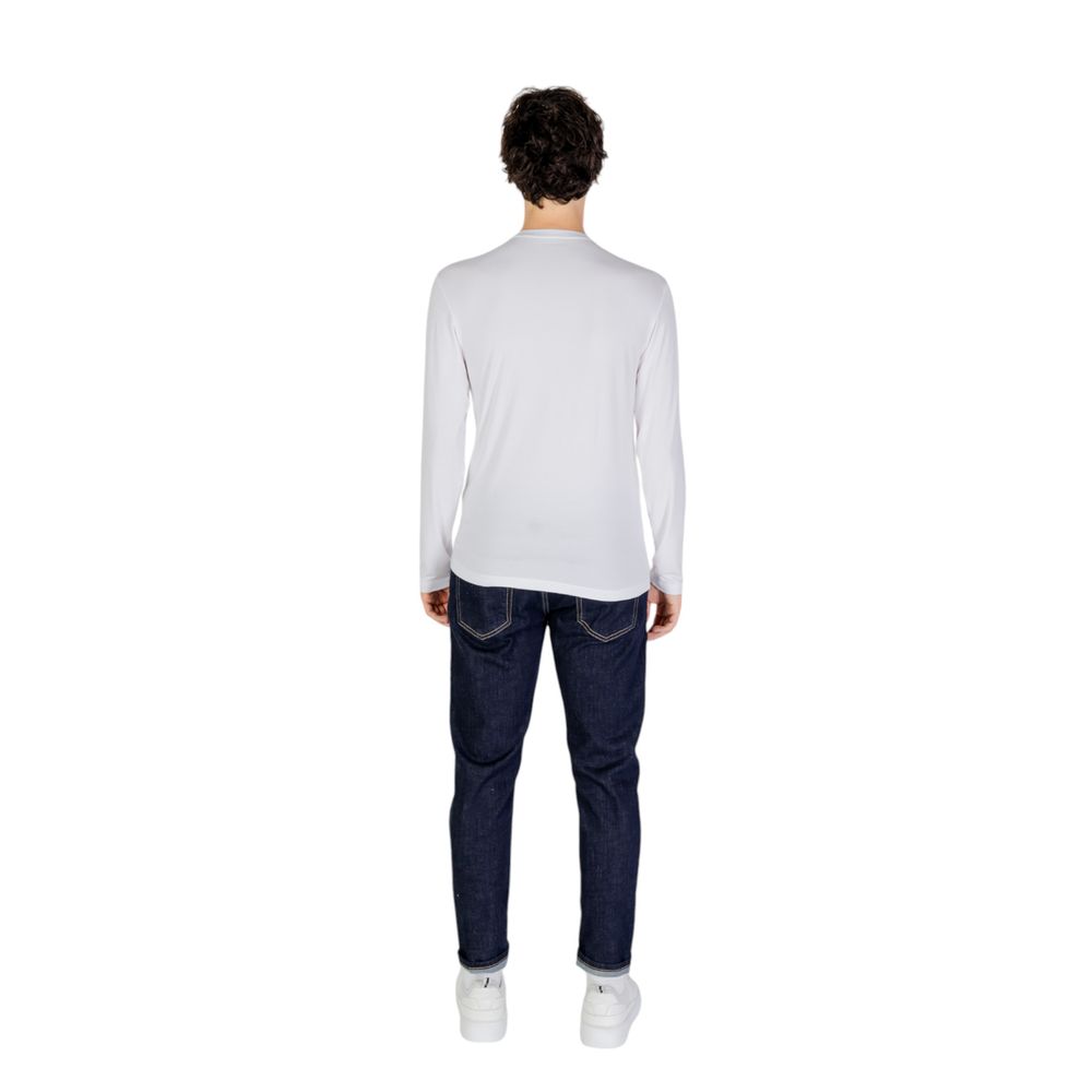 Emporio Armani Underwear White Modal Long Sleeve
