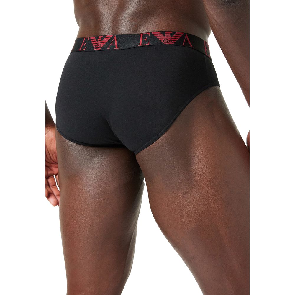 Sous-vêtements en coton rouge Emporio Armani Underwear
